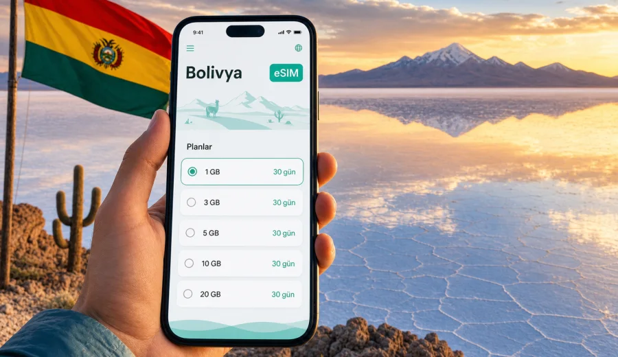 Bolivya eSIM: mobil bağlantı ve internet
