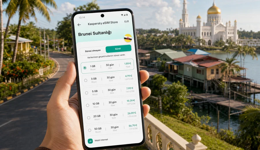 Sengkurong eSIM: mobil internet rehberi