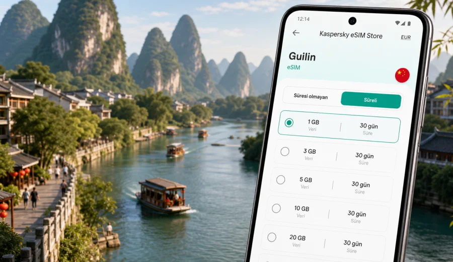 Guilin eSIM: mobil internet rehberi