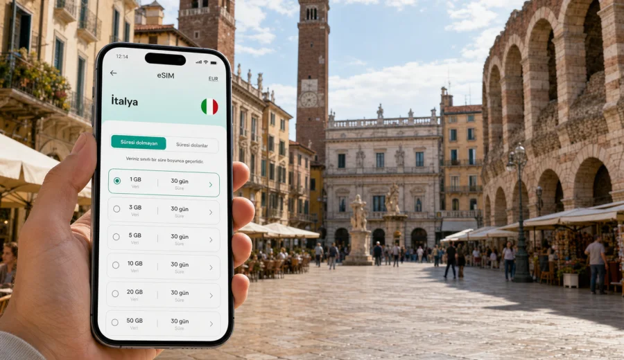 Verona eSIM: mobil internet rehberi