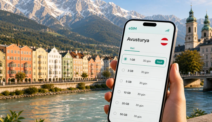 Innsbruck eSIM: mobil internet rehberi