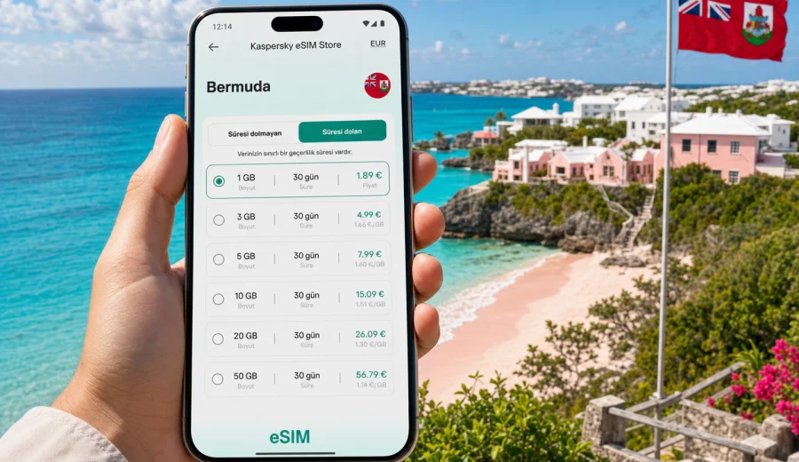 Bermuda eSIM: mobil bağlantı ve internet rehberi