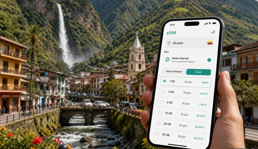 Banos eSIM: mobil internet rehberi