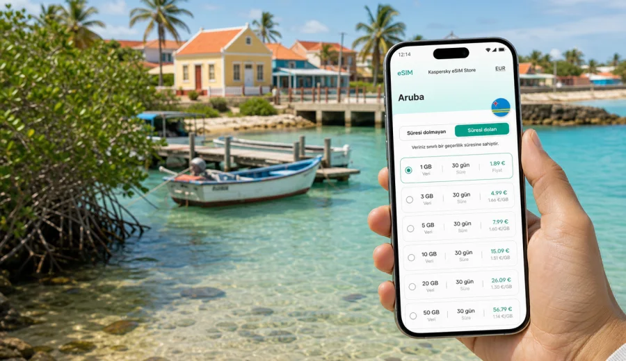 Savaneta eSIM: mobil internet rehberi