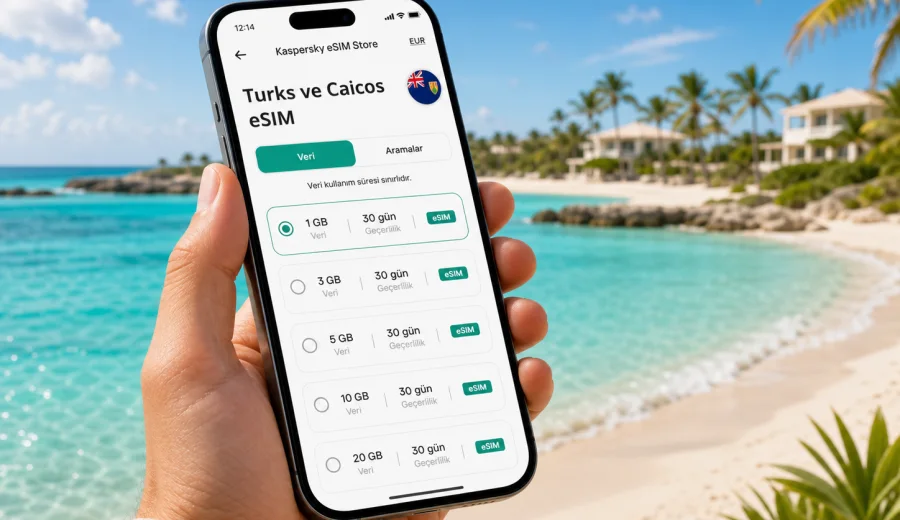 Turks ve Caicos Adaları eSIM rehberi