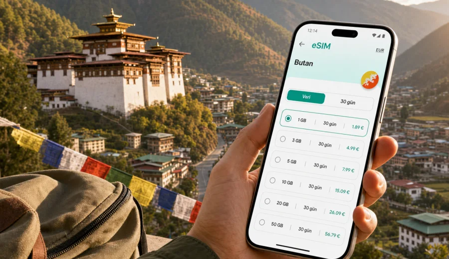 Trashigang eSIM: mobil internet rehberi