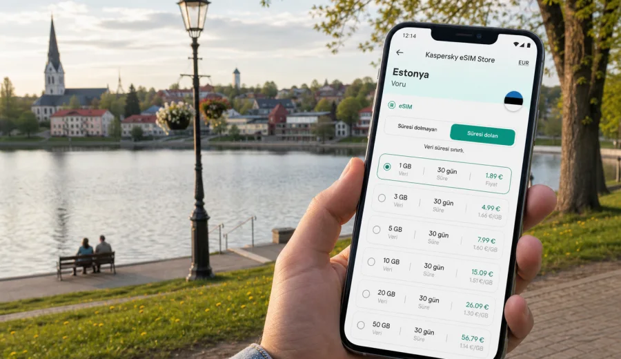 Voru eSIM: mobil internet rehberi