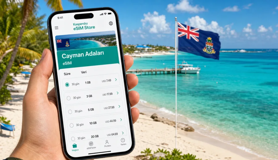 Cayman Adaları eSIM: mobil internet rehberi