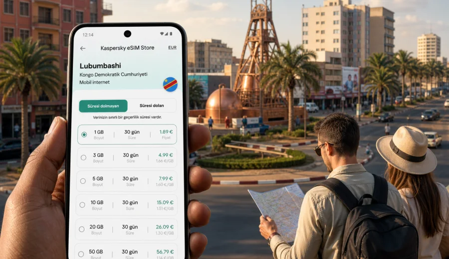 Lubumbashi eSIM: mobil internet rehberi