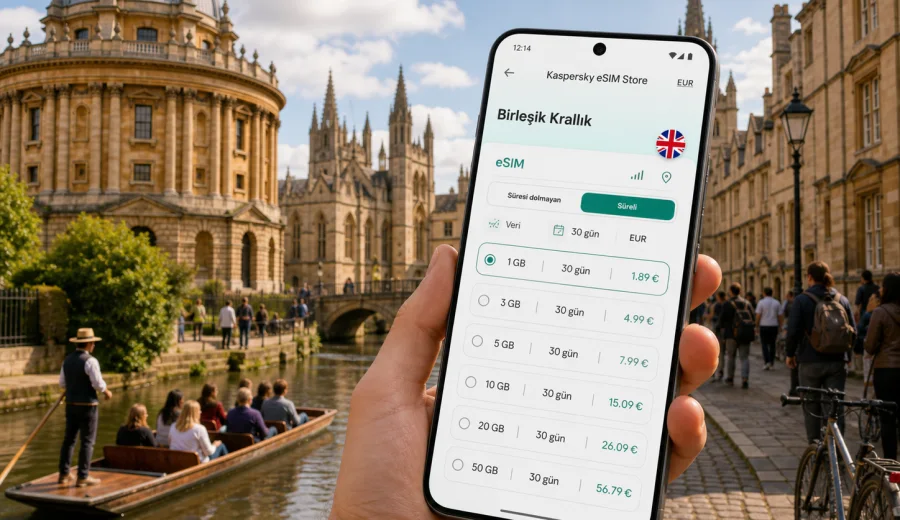 Oxford eSIM: mobil internet rehberi