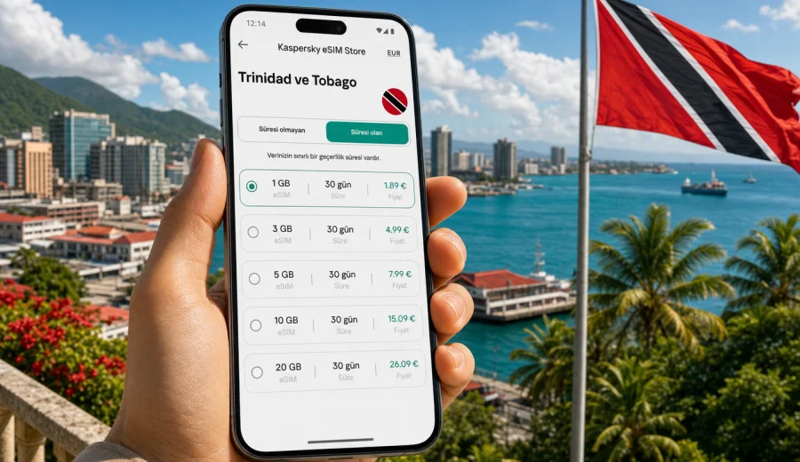 Trinidad ve Tobago eSIM: mobil internet rehberi