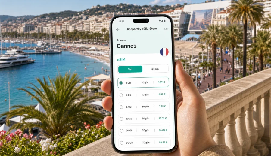 Cannes eSIM: mobil internet ve bağlantı rehberi