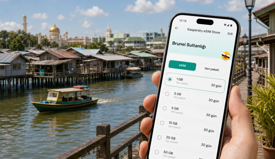Kampong Ayer eSIM: mobil internet rehberi