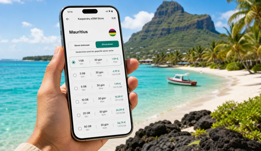 Mauritius eSIM: mobil internet rehberi