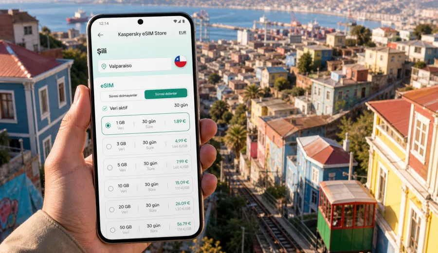 Valparaiso eSIM: mobil bağlantı ve internet