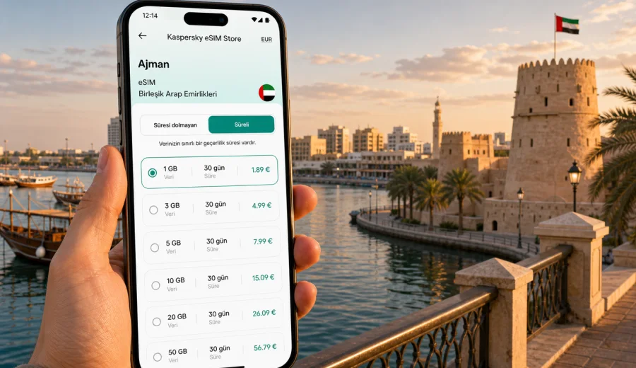 Ajman eSIM: mobil internet ve bağlantı rehberi