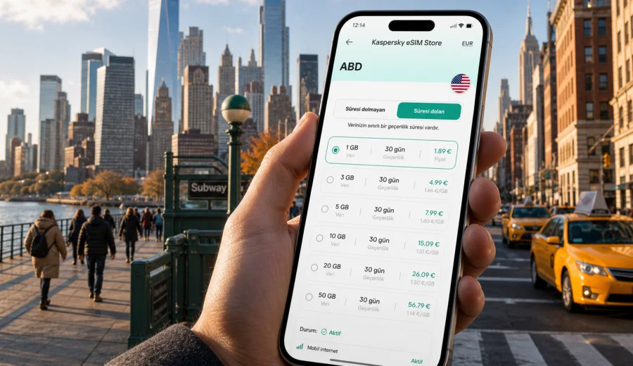 New York City eSIM ve mobil internet rehberi