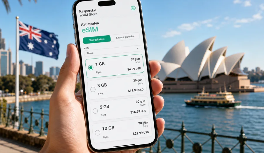 Avustralya eSIM: mobil bağlantı ve internet