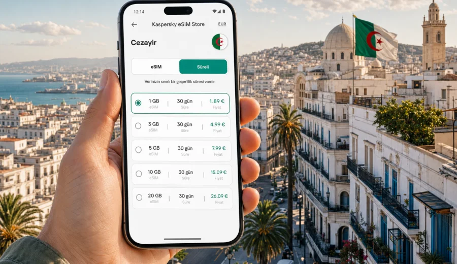 Cezayir eSIM: mobil internet rehberi