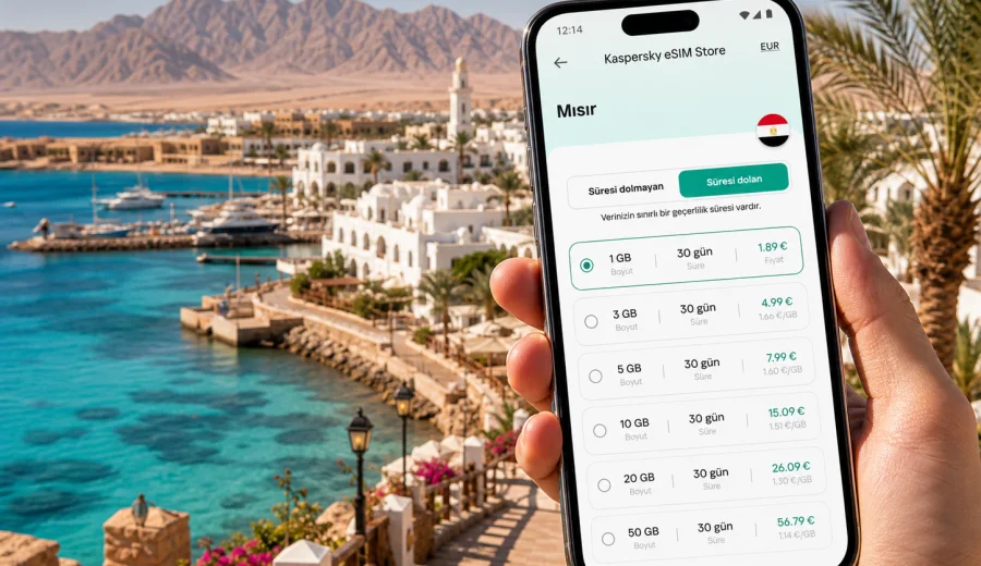 Şarm El-Şeyh eSIM: mobil internet rehberi