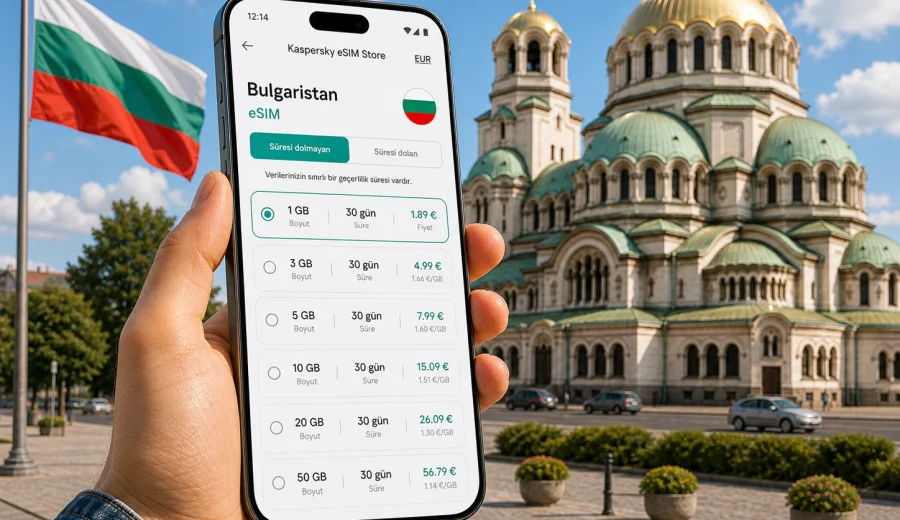 Bulgaristan eSIM: mobil internet rehberi