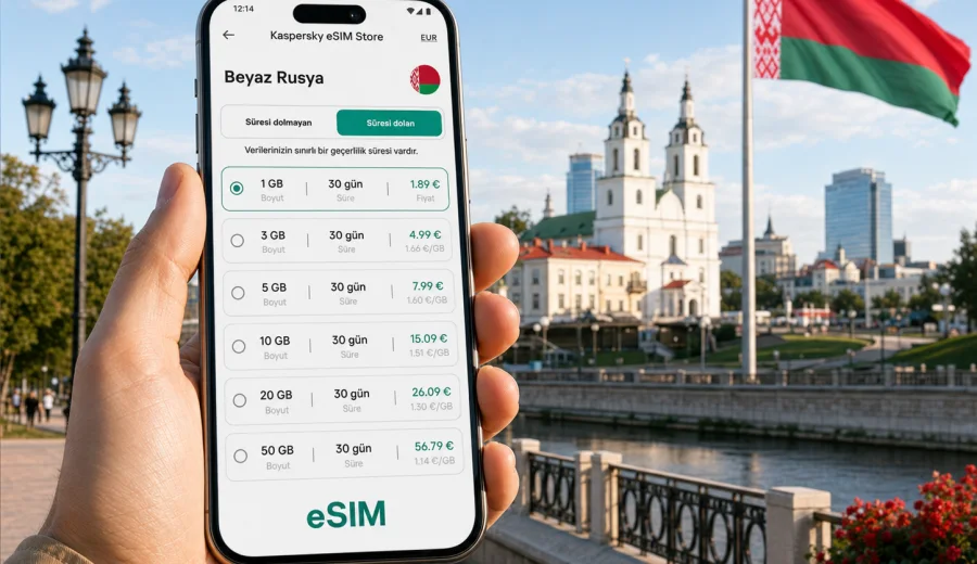 Beyaz Rusya eSIM: mobil internet rehberi