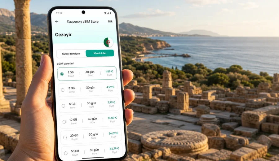 Tipaza eSIM: mobil internet rehberi