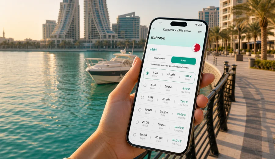 Amwaj Adaları eSIM: mobil internet rehberi