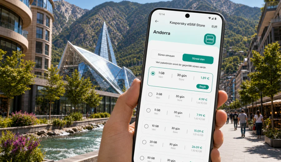 Escaldes-Engordany eSIM ve mobil internet