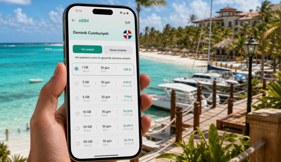 Punta Cana eSIM: mobil internet rehberi