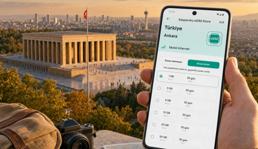 Ankara eSIM: mobil bağlantı ve internet rehberi