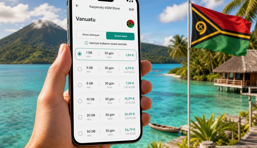 Vanuatu eSIM: mobil internet rehberi