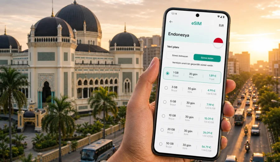 Medan eSIM: mobil internet rehberi