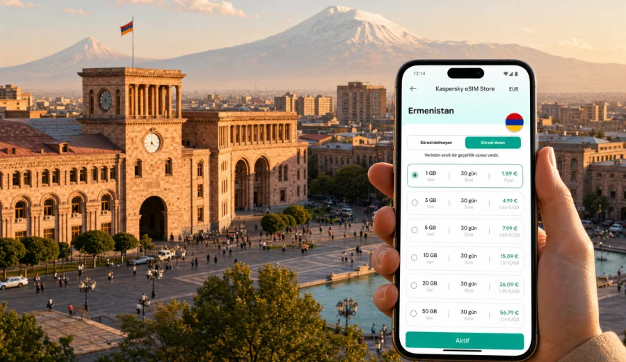 Erivan eSIM: mobil internet ve bağlantı rehberi