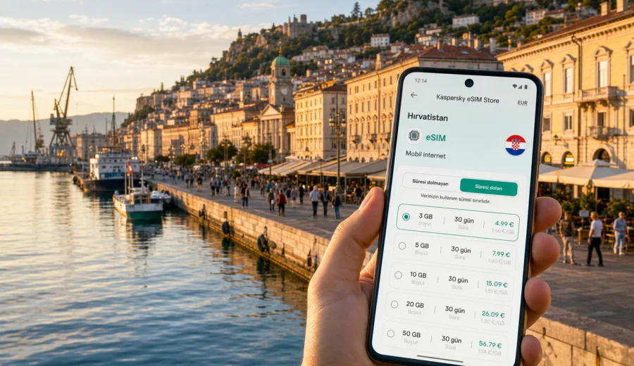 Rijeka eSIM: mobil internet rehberi