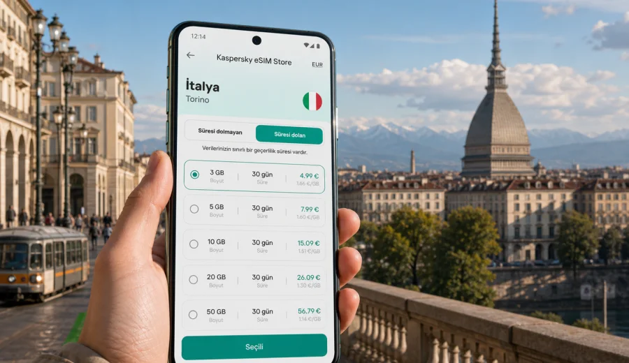 Torino eSIM: mobil internet ve bağlantı rehberi