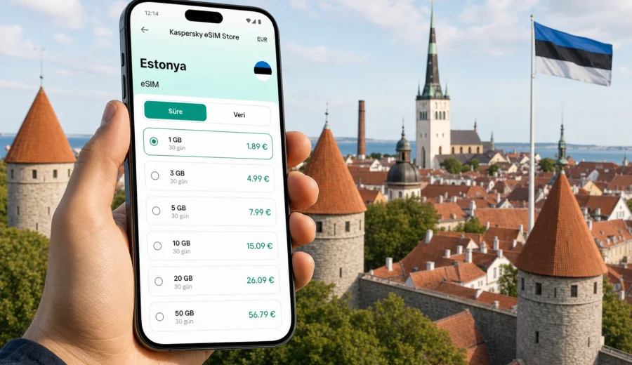 Estonya eSIM: mobil internet rehberi