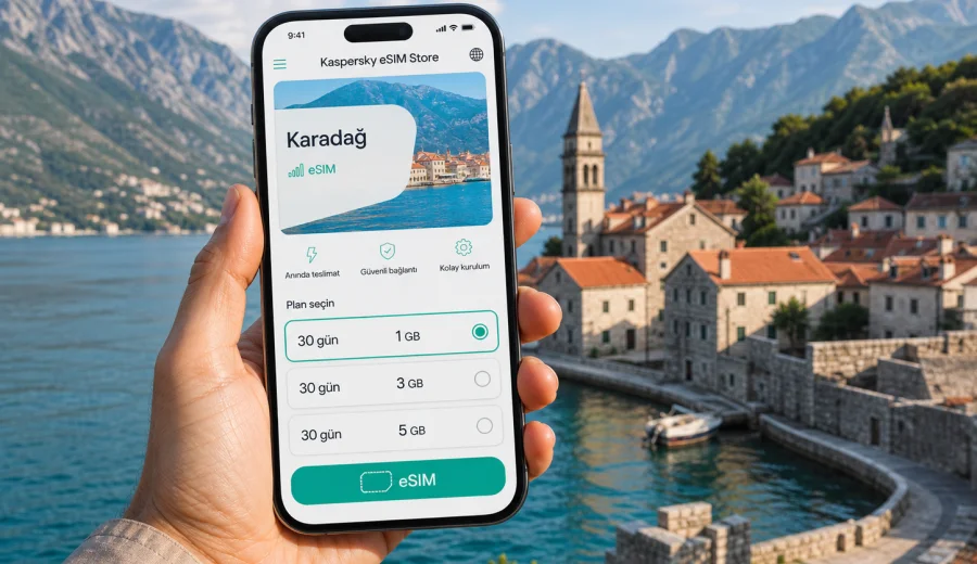 Karadağ eSIM: mobil internet rehberi